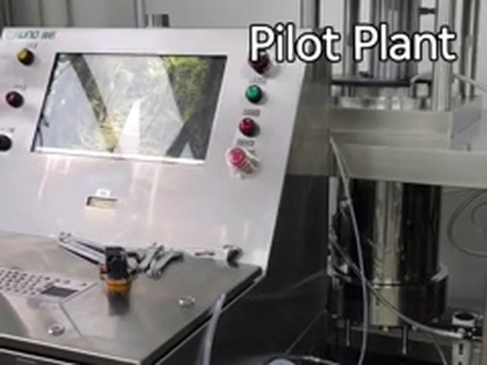 Pilot-scale equipment